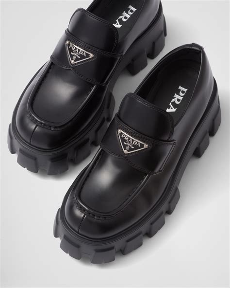 prada monolith loafer